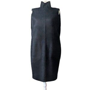 TSE High Quolity 100% Cashmere Sleeveless High Mock Neck Minimalist Dress Size 0